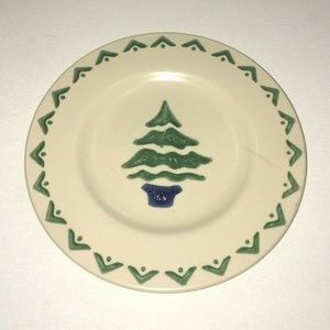 Pfaltzgraff Nordic Green Christmas Tree Salad Plate Replacement Dish 6998880